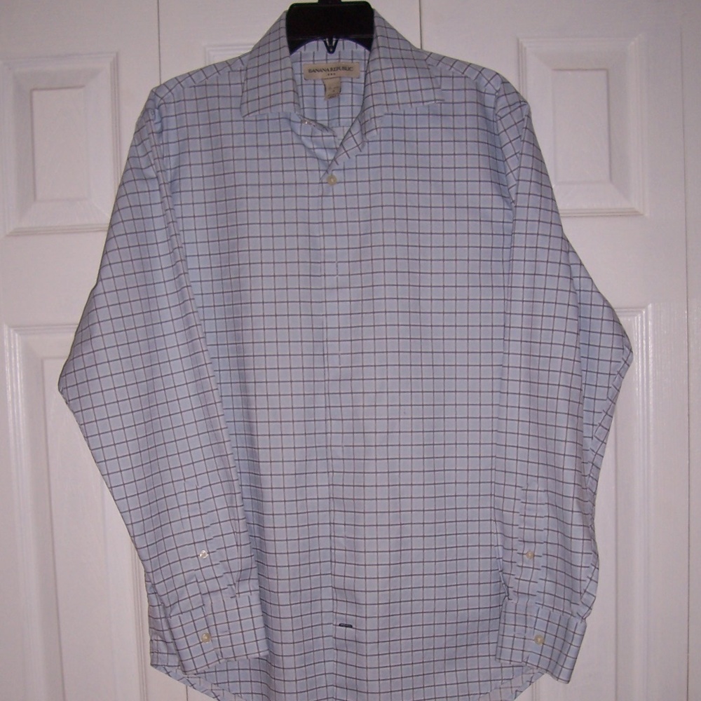 long sleeve shirt, banana republic brand